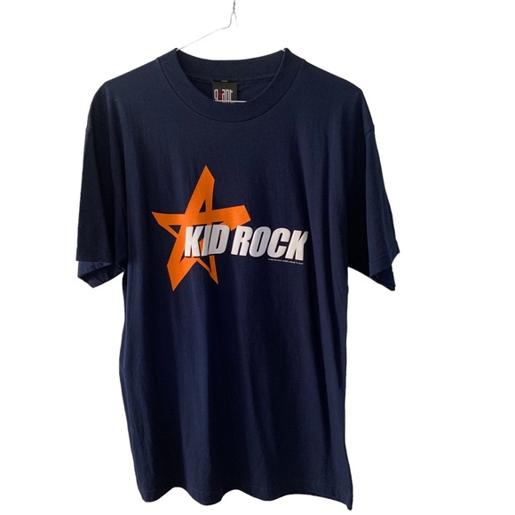 Vintage Other - Kid Rock Vintage Band T Shirt Men’s Size Medium Navy Blue 2000s Y2K NEW